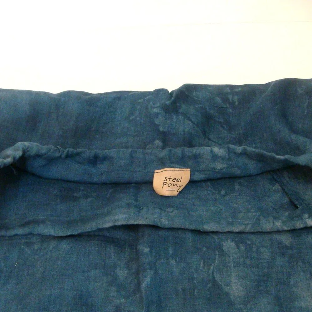 Steel Pony Lagen Look Linen Skirt - Picture 3 of 7